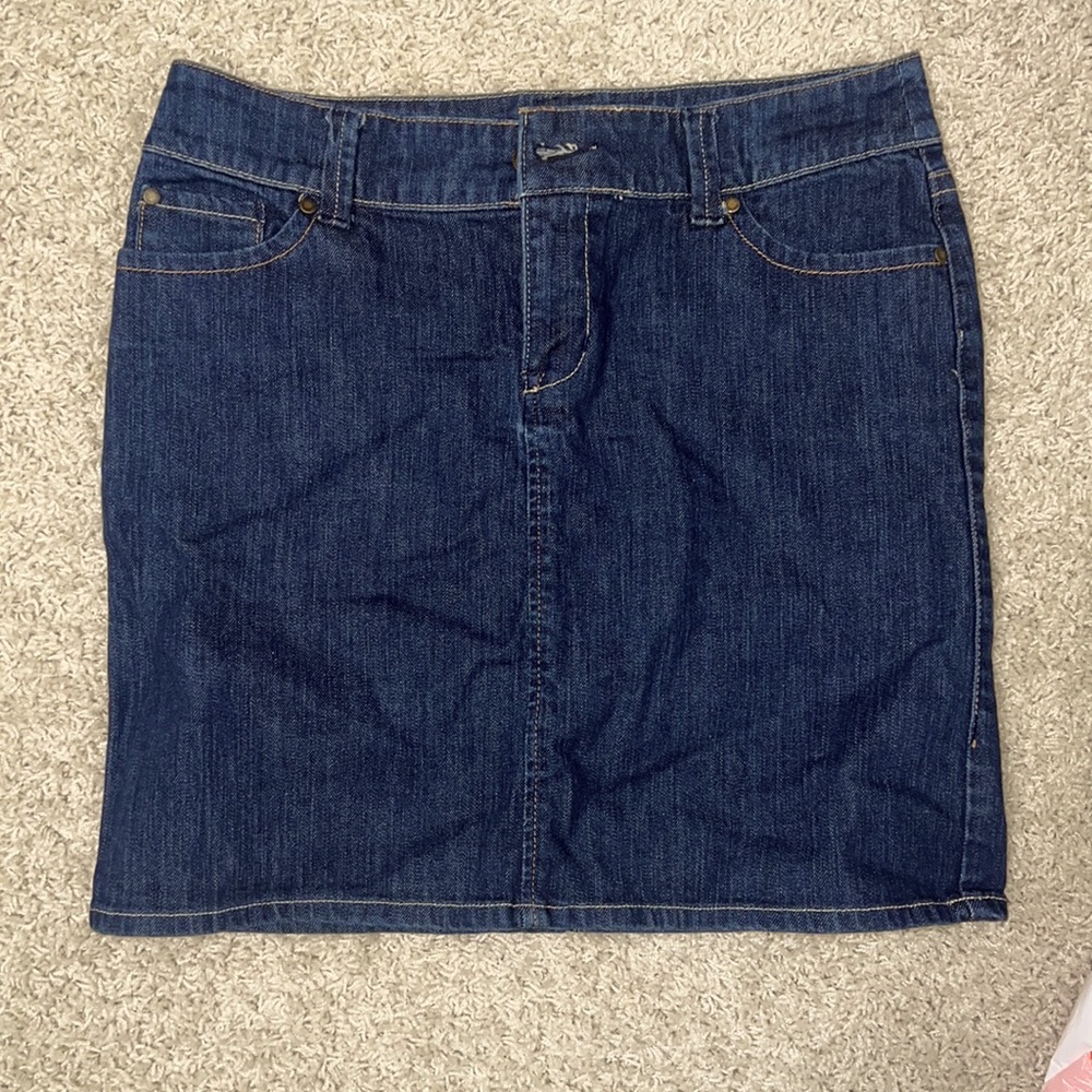Jean skirt